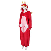 Unisex Schlafanzug Drache Cosplay Kostüm Outfits Halloween Karneval Anzug Baby Drache